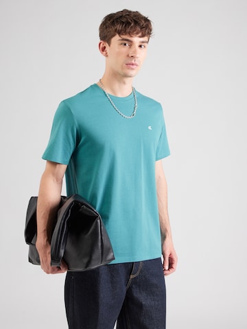 Calvin Klein Jeans Shirt 'CLASSIC' in Green: front