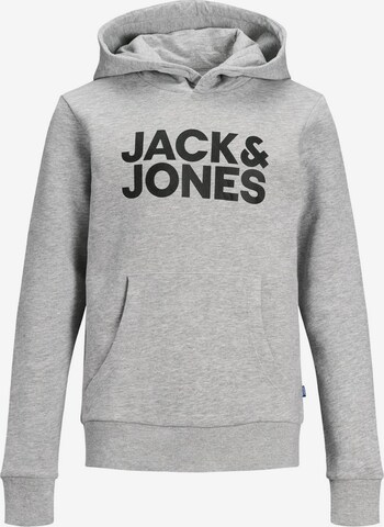 Jack & Jones Junior Sweatshirt in Grijs: voorkant