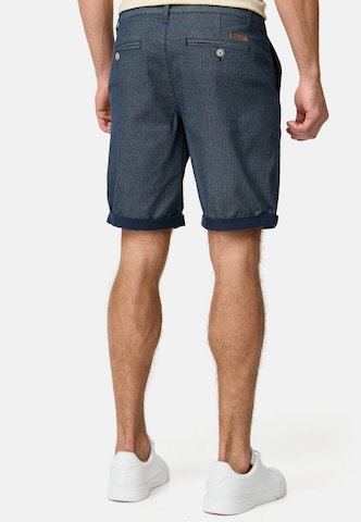 INDICODE JEANS Regular Trousers 'Cuba' in Blue