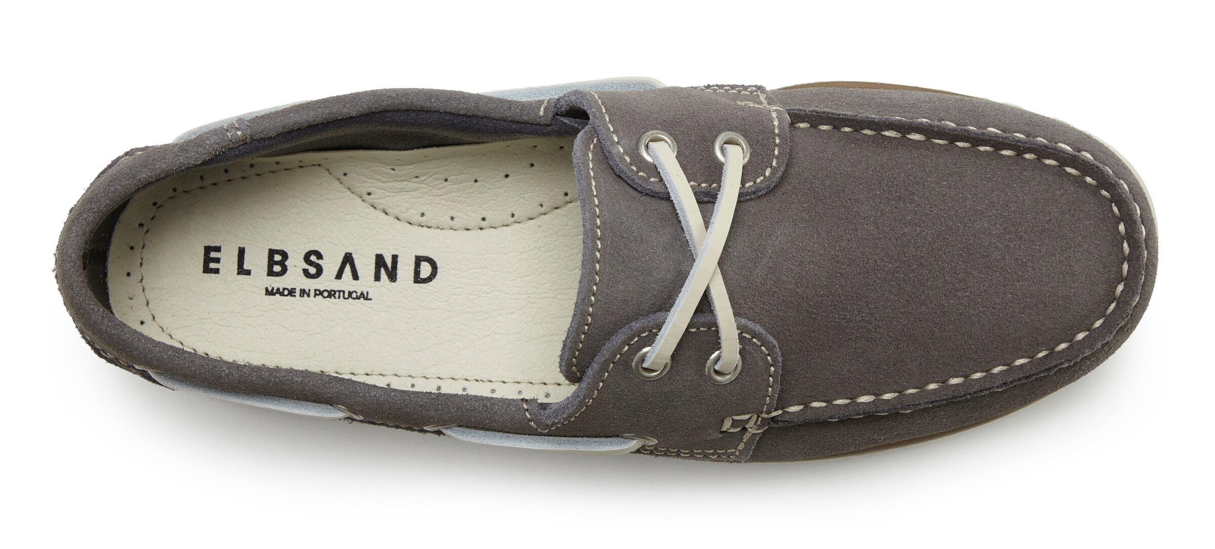 Elbsand Mokassin in Grau