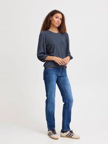 PULZ Jeans Bluse 'Jane' in Blau
