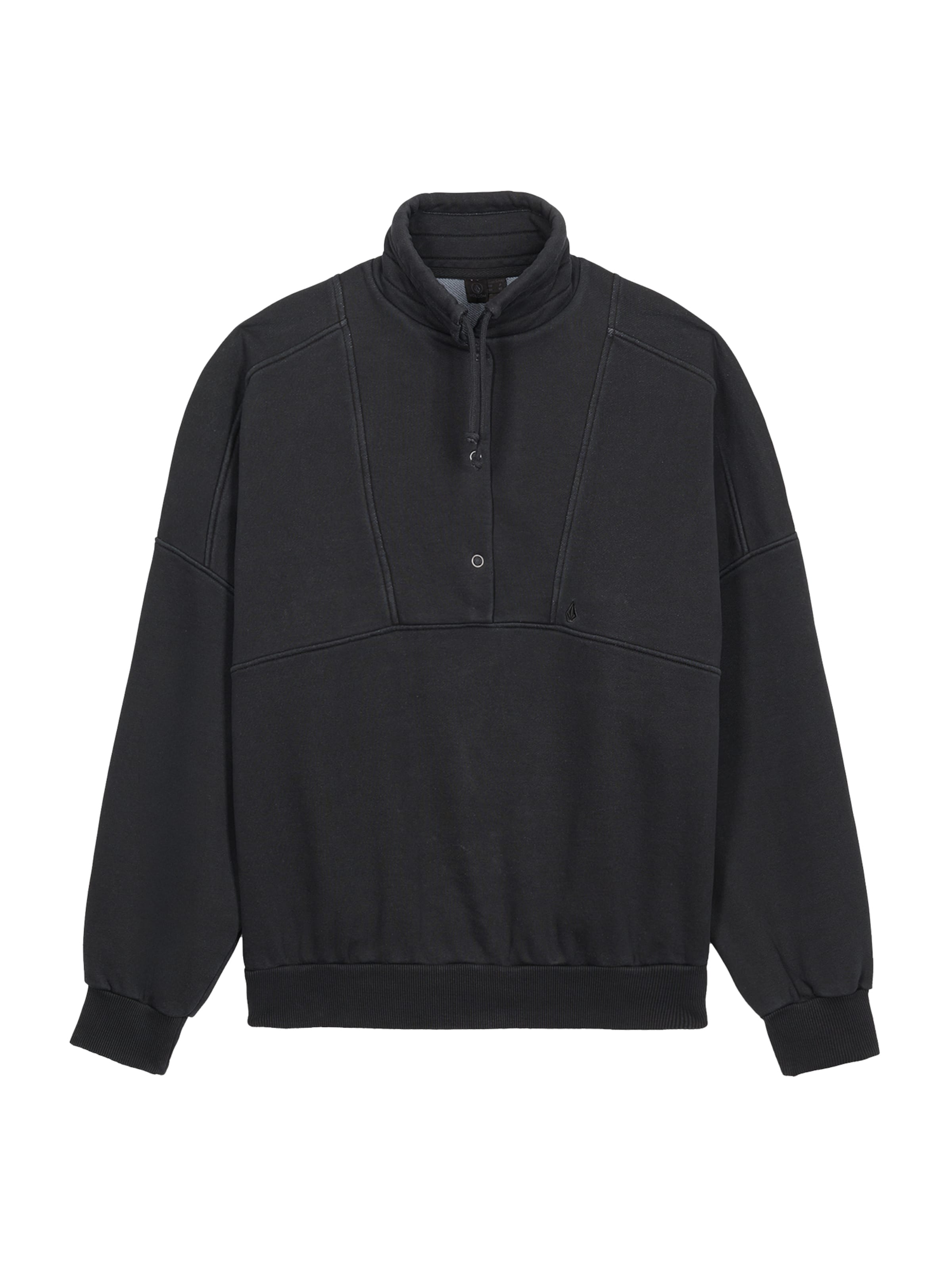 Sweat-shirt 'Reetrostone' Volcom en noir : devant