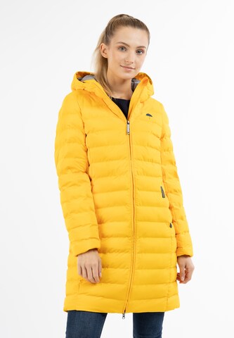 Schmuddelwedda Raincoat in Yellow: front