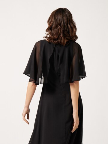 Robe de cocktail 'Papila' NAF NAF en noir