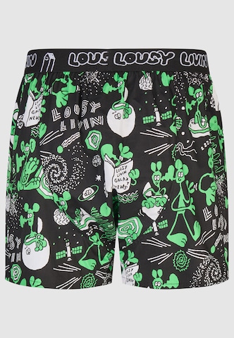 Lousy Livin Boxershorts 'Outer Weedy' in Grün