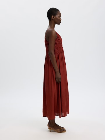 SELECTED Jurk in Rood