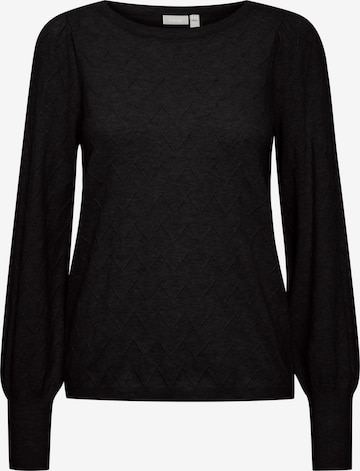 Fransa Pullover 'Melani' i sort: forside