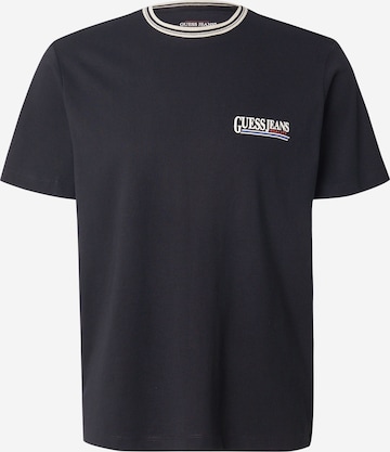GUESS JEANS Shirt in Black: front