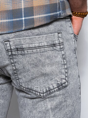 Ombre Skinny Jeans 'P1062' in Grau