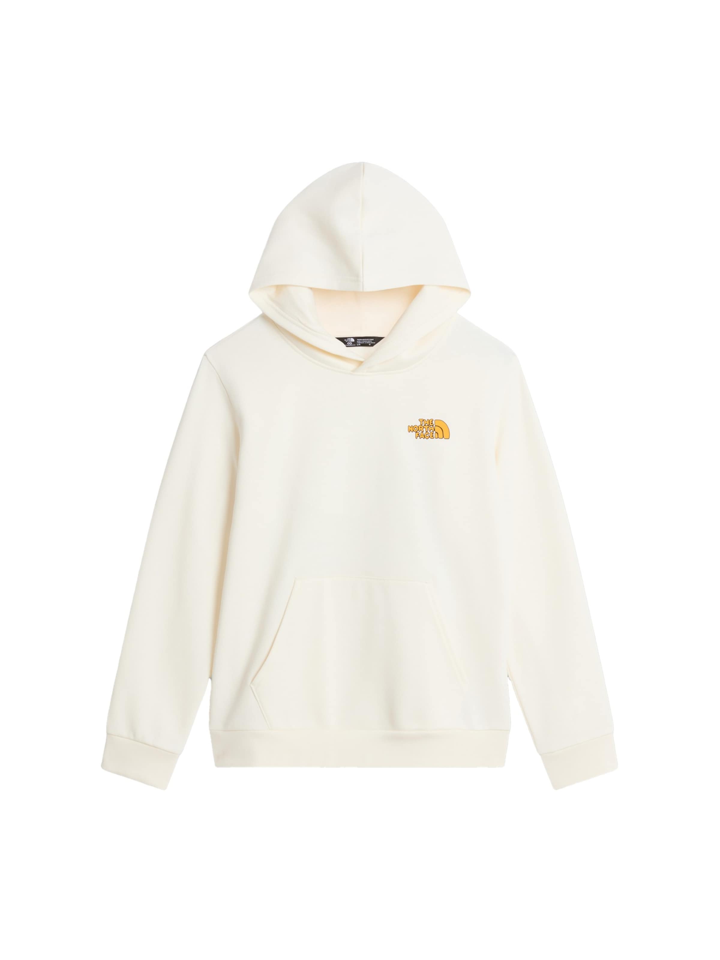 THE NORTH FACE Sweatshirt em 146-152 em bege claro / azul / caril / preto, Vista do artigo