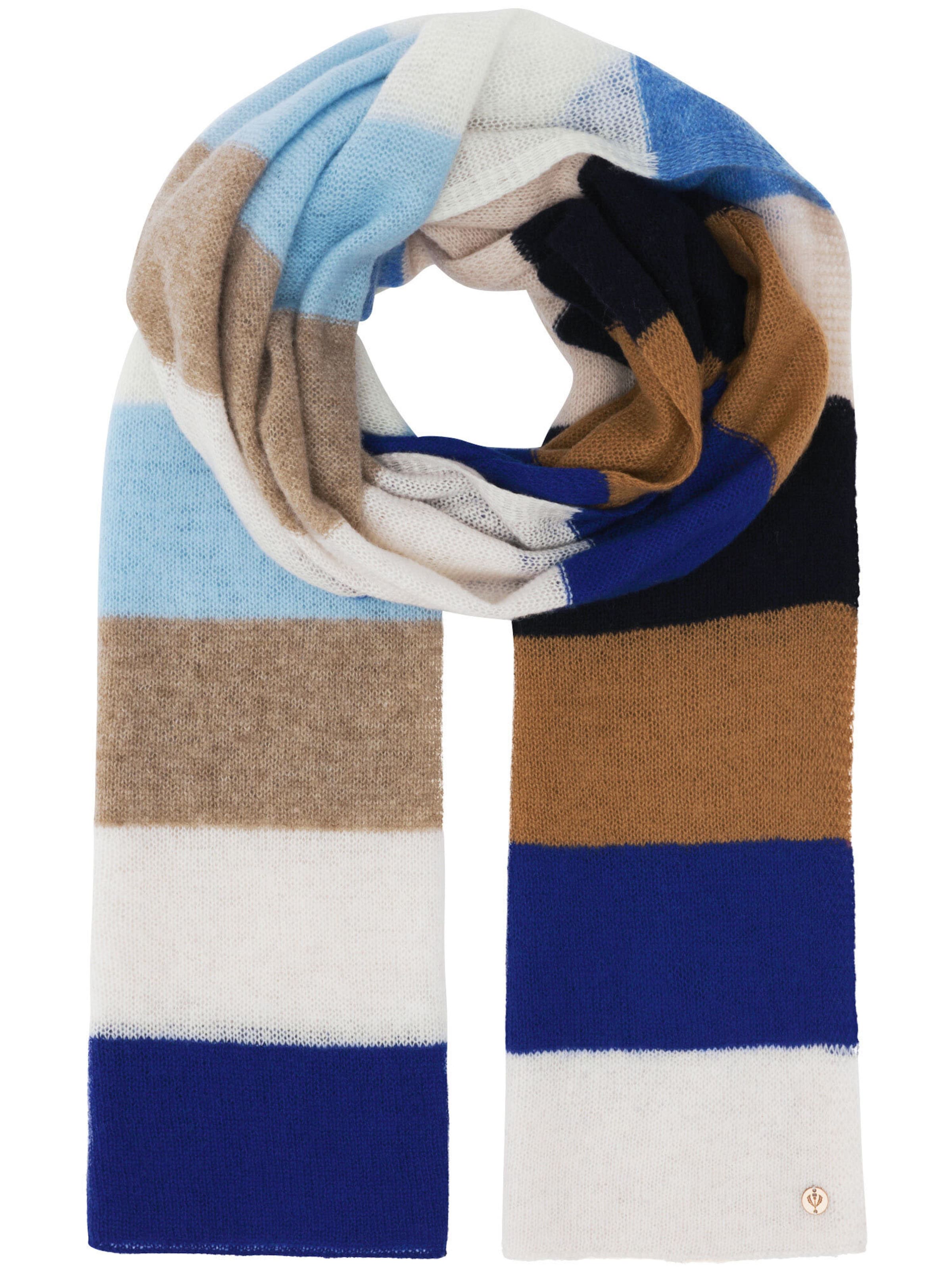 FRAAS Schal in Blau: Vorderseite