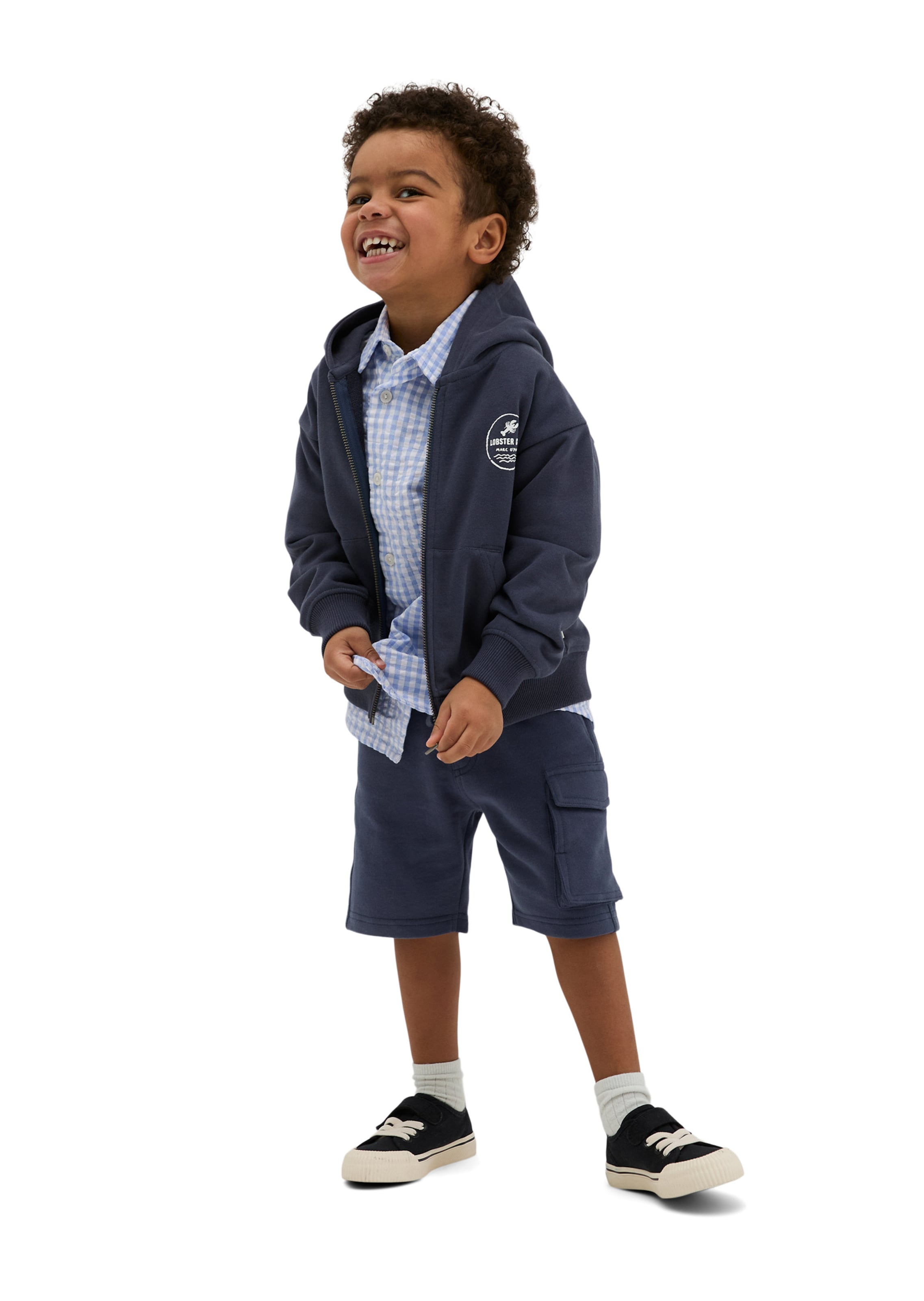 Marc O'Polo Sweatvest in Blauw