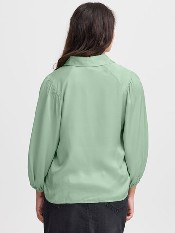 Camicia da donna ' IHCOLORADA ' di ICHI in verde
