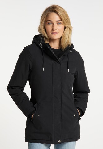 usha BLUE LABEL Winter jacket in Black: front