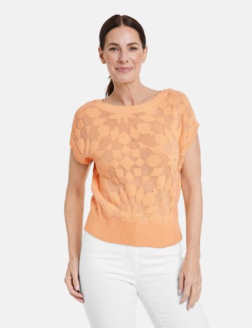 GERRY WEBER Sweater in Orange: front