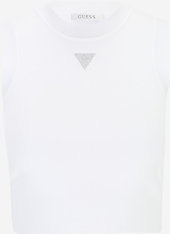 GUESS - Top de malha 'Alexia' em branco: frente