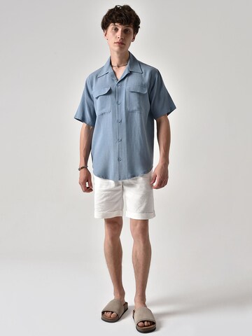 Antioch Regular fit Overhemd in Blauw