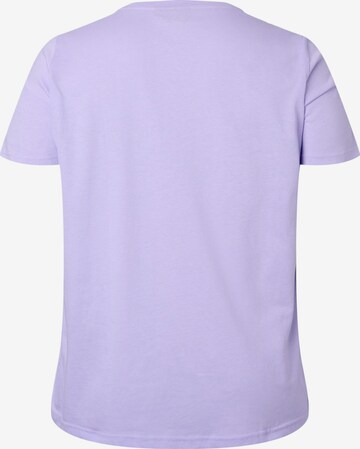 T-shirt 'VDAVE' Zizzi en violet