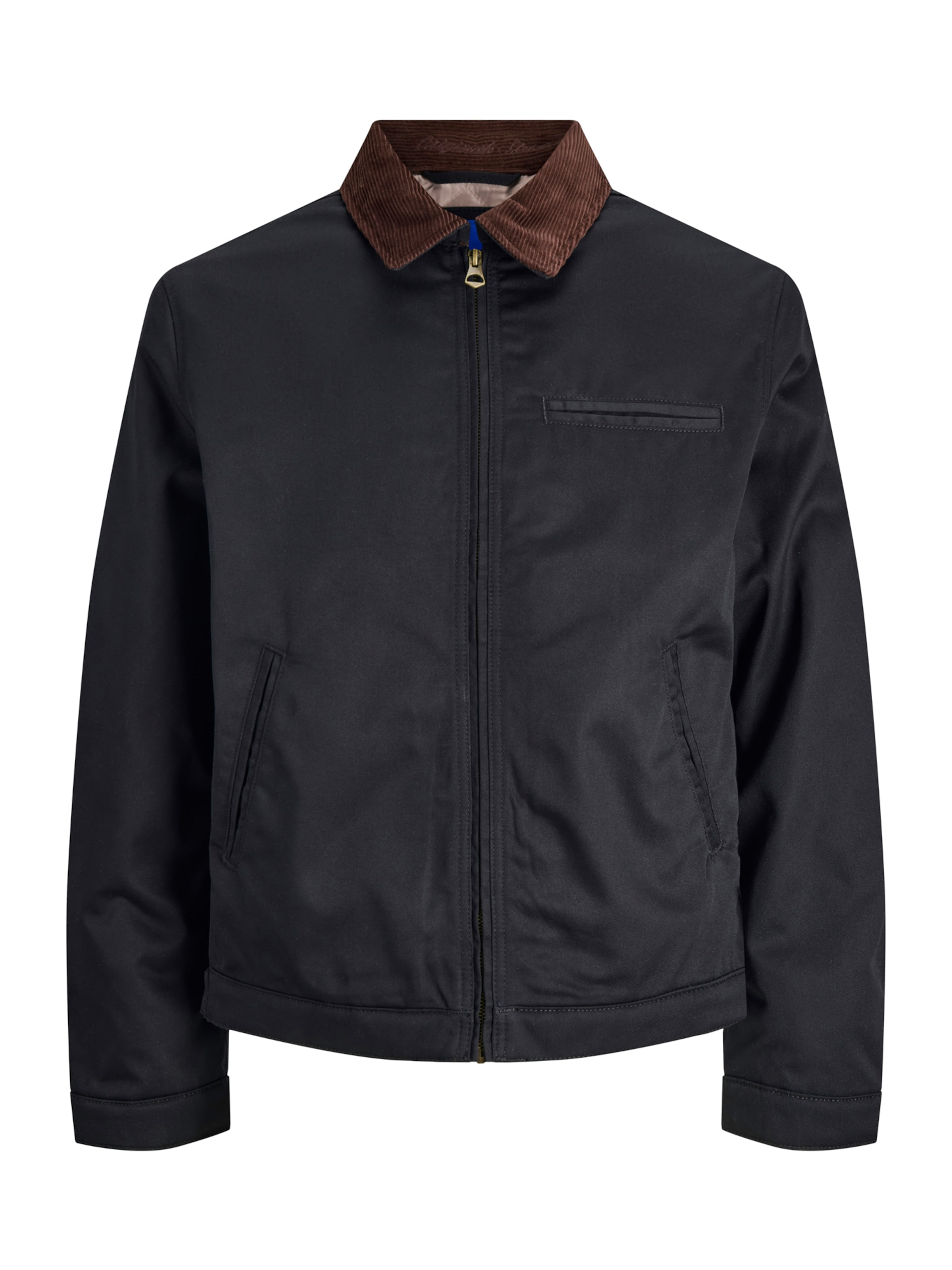 Veste mi-saison 'JORNORREBRO' JACK & JONES en noir : devant
