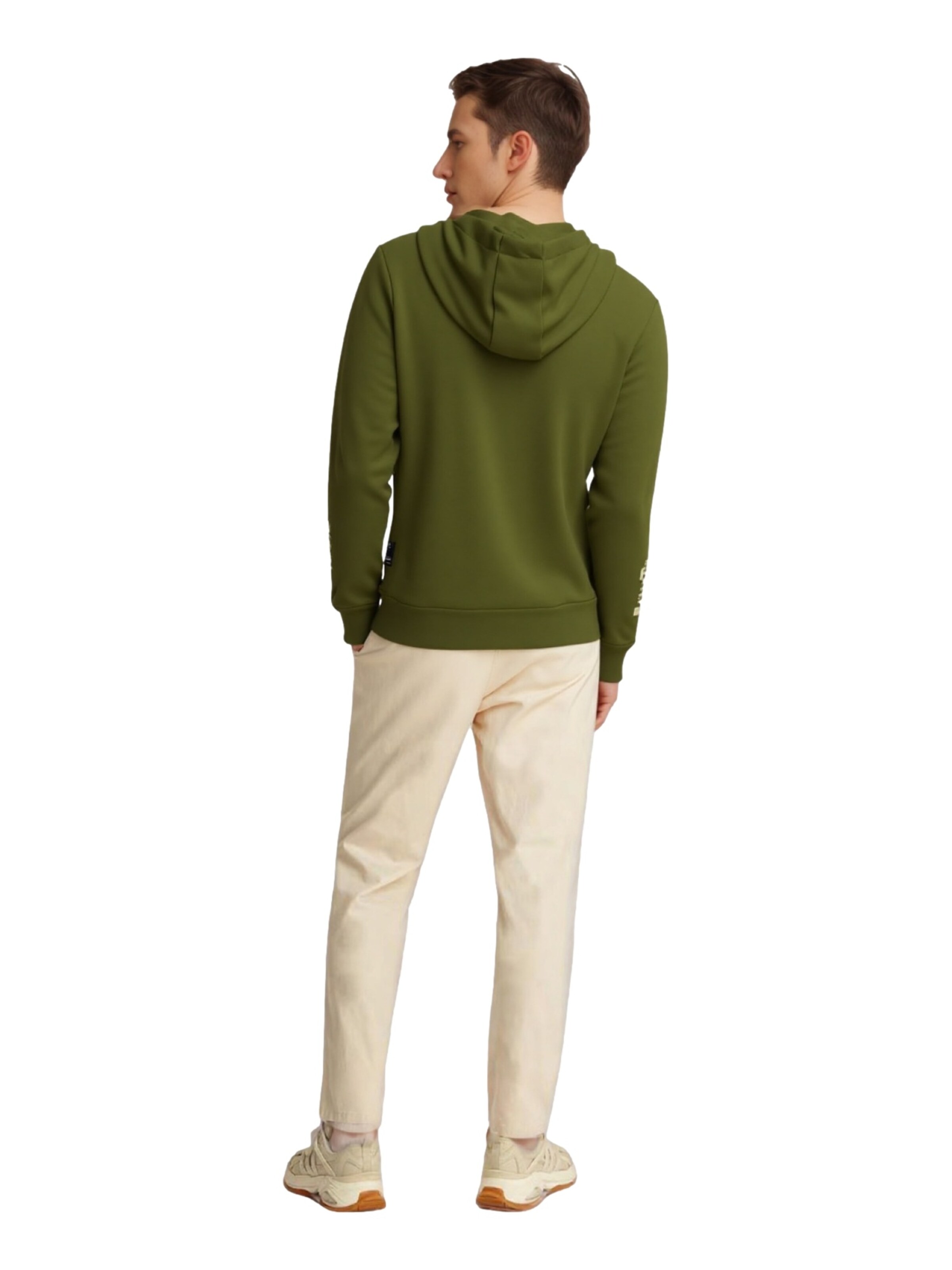 Key Largo Pullover 'West Lake' i grøn