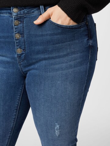 Esprit Curves Skinny Jeansy w kolorze niebieski