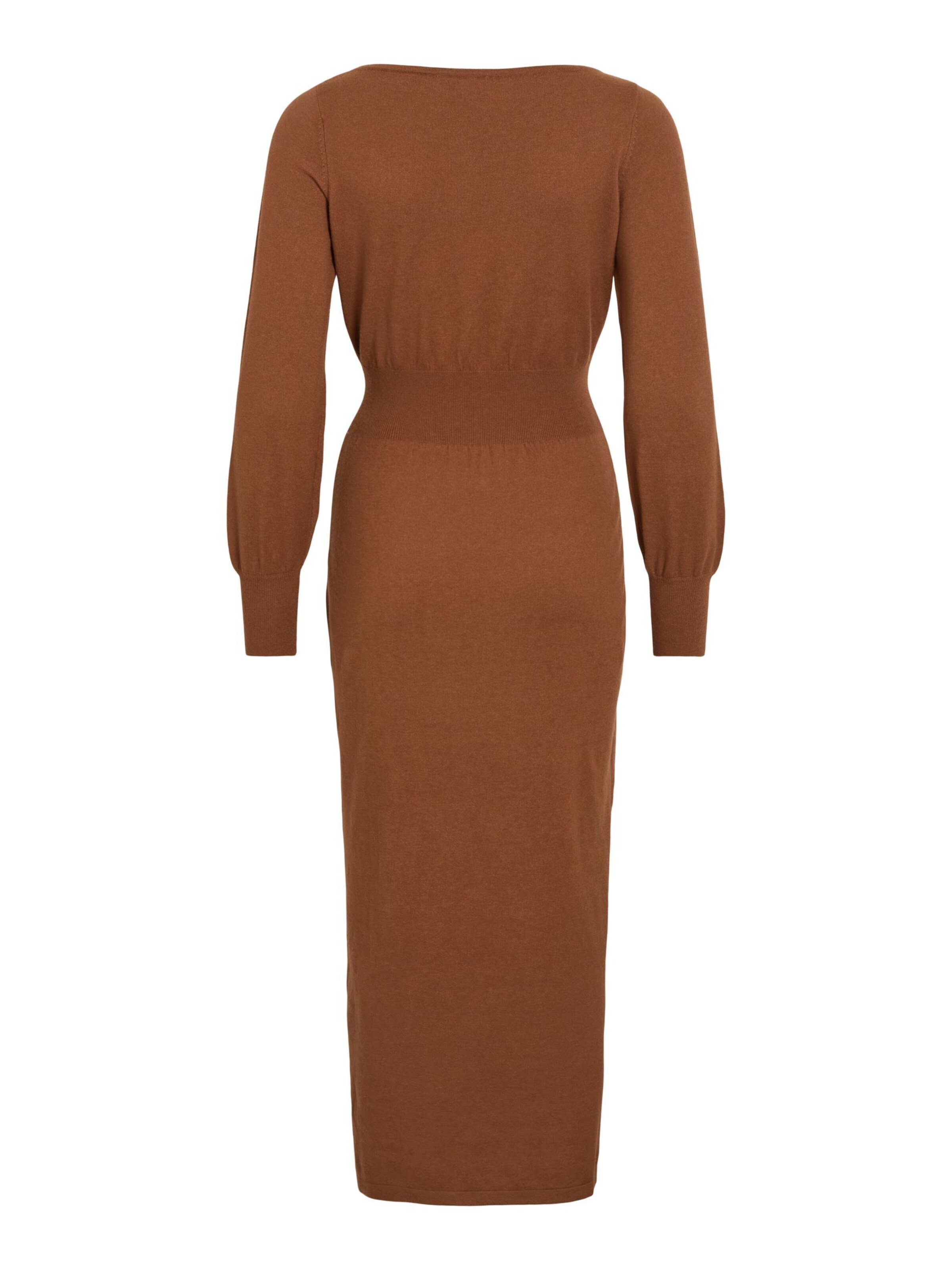 VILA Dress 'VIKerry' in Brown