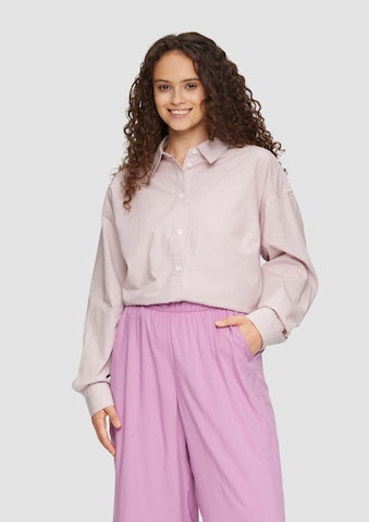 Chemisier QS en rose : devant