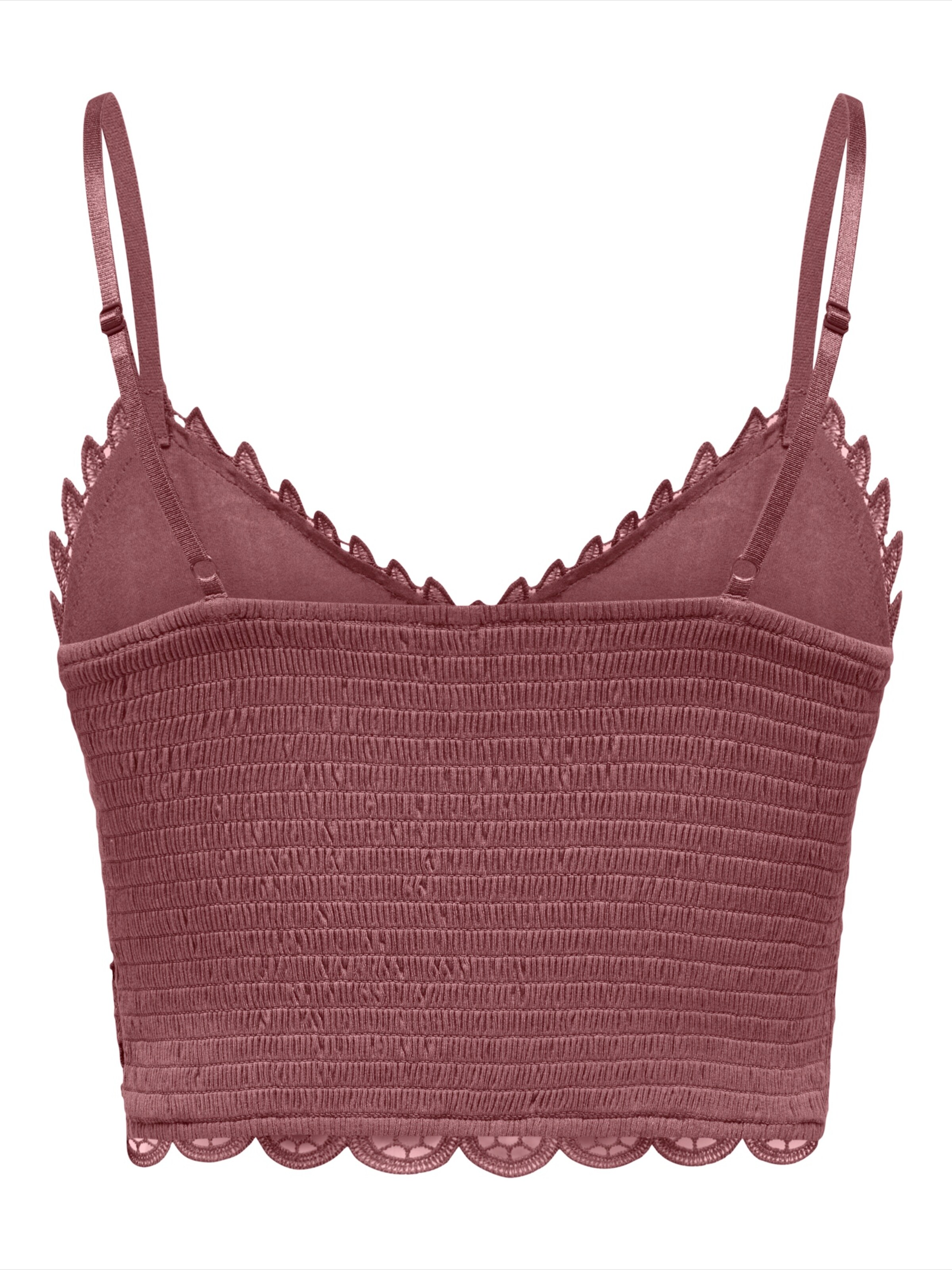 ONLY Top 'ONLHONEY' w kolorze różowy