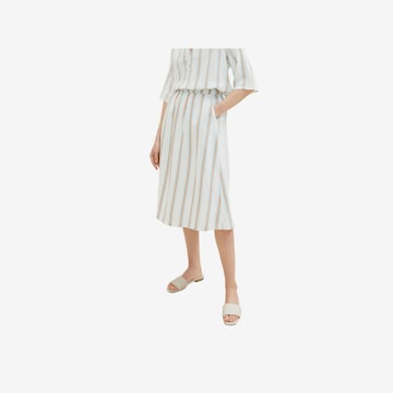 TOM TAILOR Skirt in White