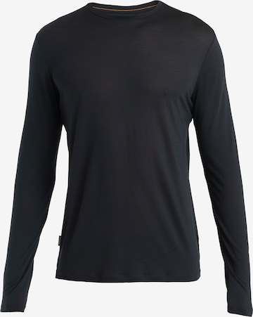 T-Shirt fonctionnel 'Sphere III' ICEBREAKER en noir : devant