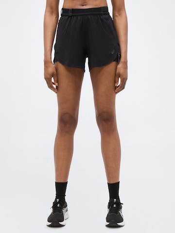Regular Pantaloni sport 'METARUN' de la ASICS pe negru: față