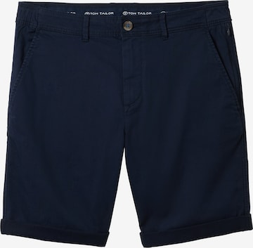 TOM TAILOR Slimfit Shorts in Blau: predná strana