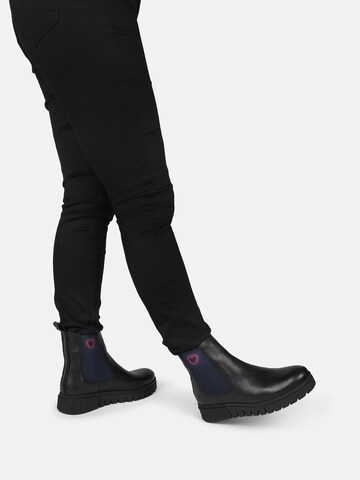 Crickit Chelsea boots 'NAELLE' in Zwart: voorkant