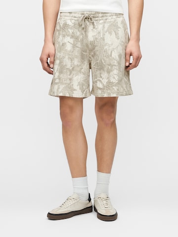 Loosefit Pantalon HOLLISTER en blanc : devant