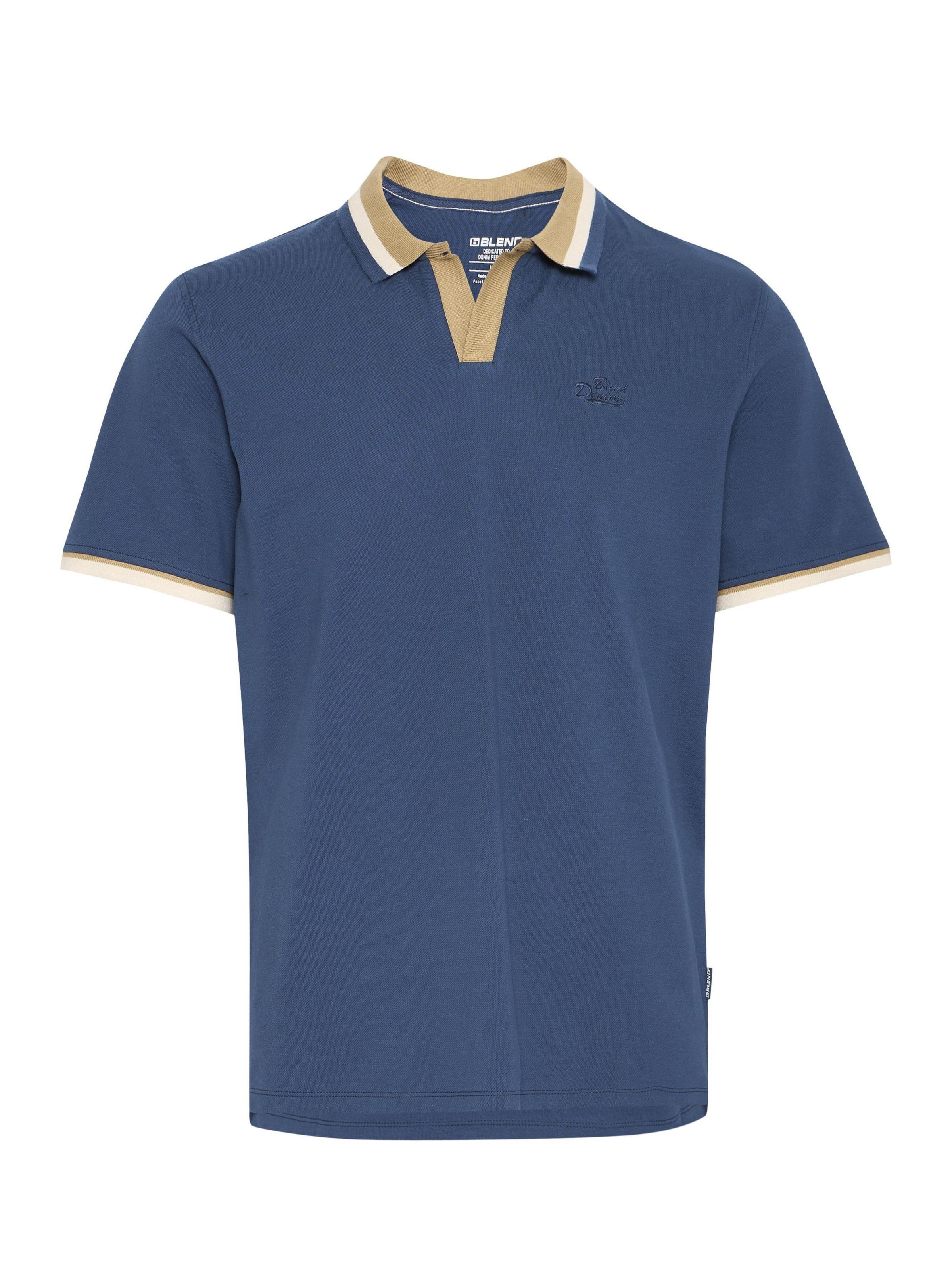 BLEND - Camisa 'BHEvo' em azul: frente