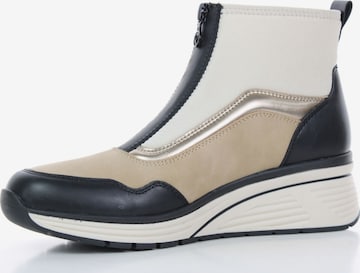 Relife Stiefelette ca.40 mm hoch, Weite G in Beige: Vorderseite