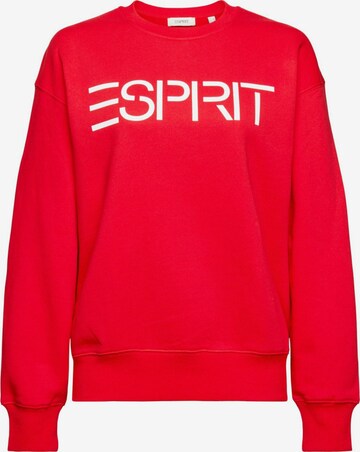 ESPRIT Sweatshirt in Red: front