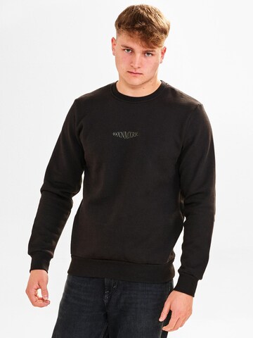Dxnmxrk Sweatshirt 'DXBent' in Schwarz: Vorderseite
