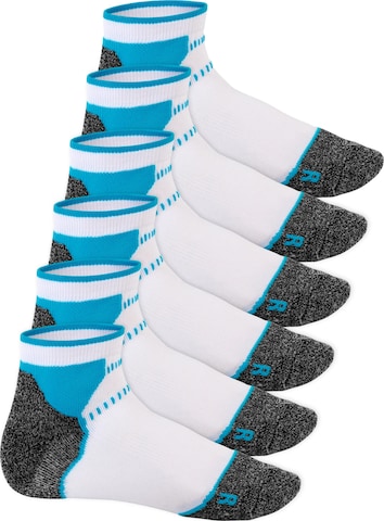 footstar Athletic Socks 'Performance' in Blue: front