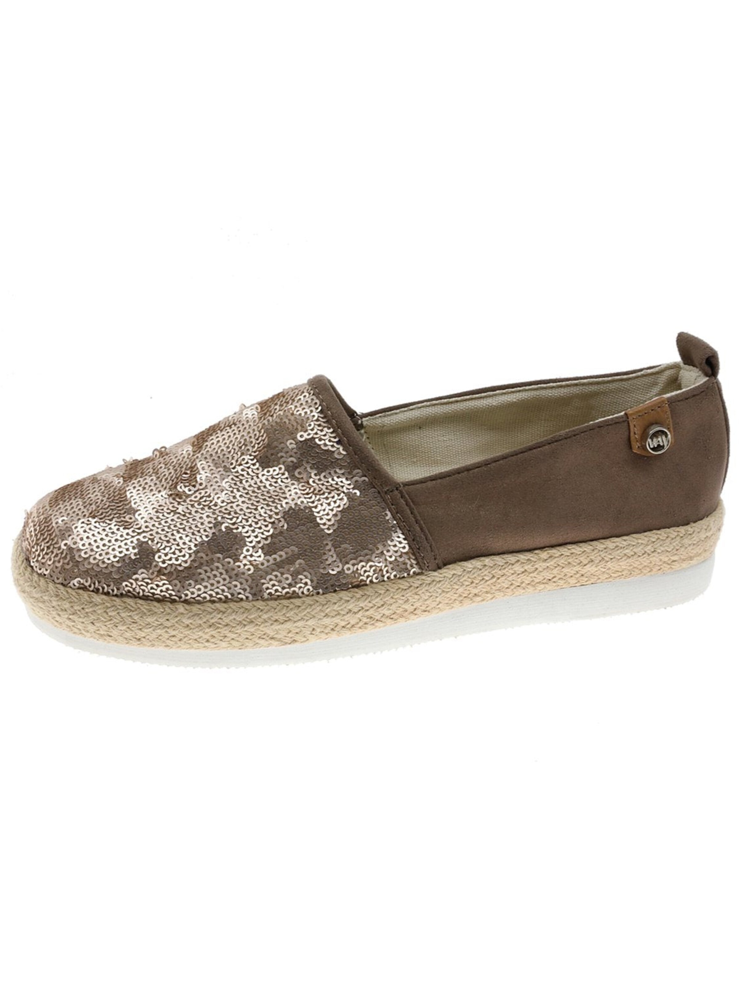 Beppi Espadrilles‌‌ in Braun: Vorderseite