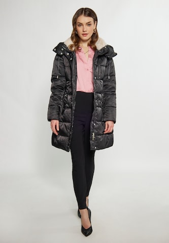 Manteau d’hiver faina en noir