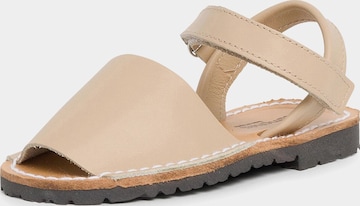 Pisamonas Sandale in Beige: Vorderseite