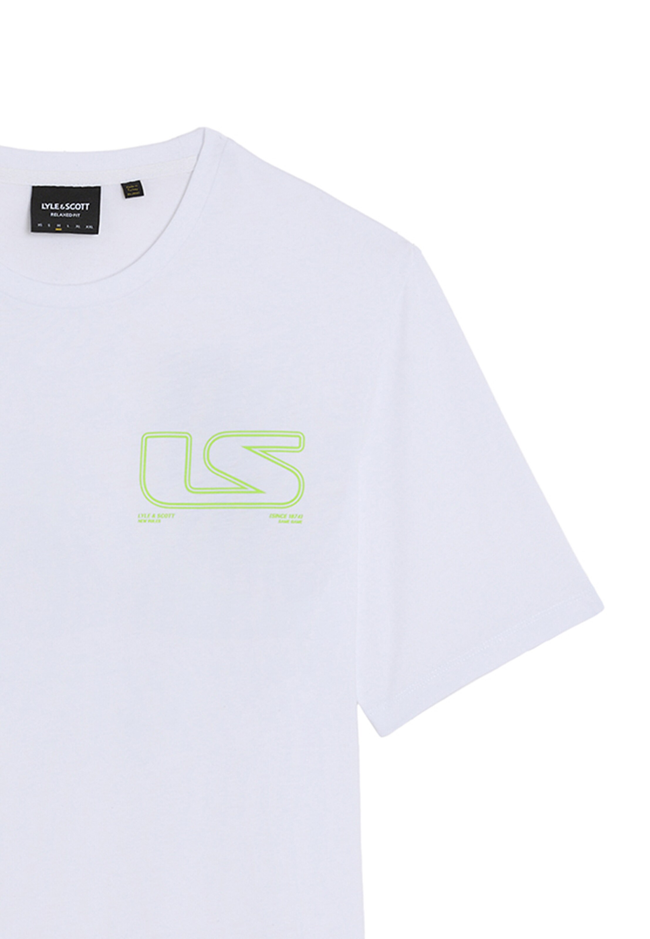 T-Shirt Lyle & Scott en blanc