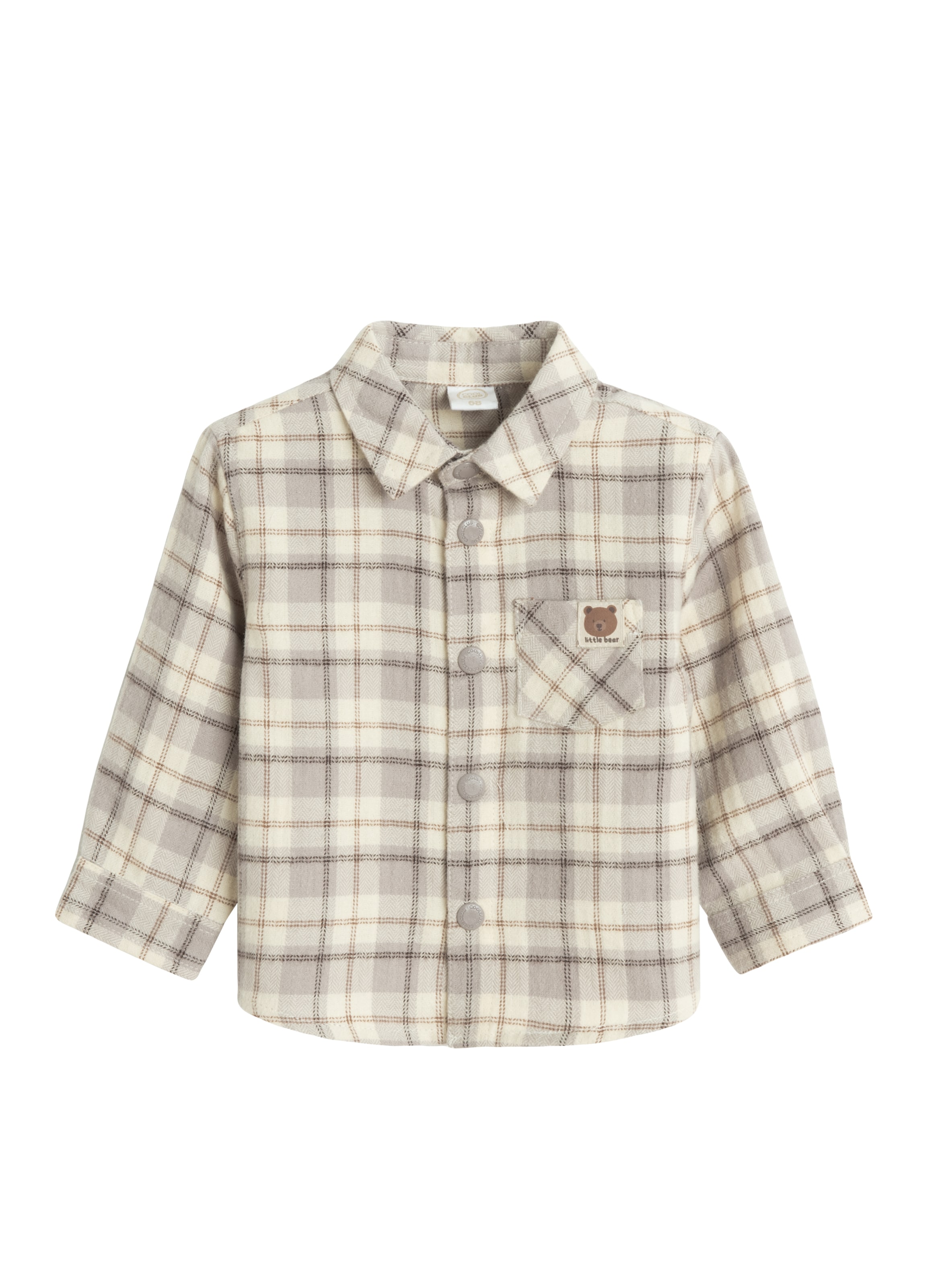 COOL CLUB by SMYK Regular fit Overhemd in Beige: voorkant