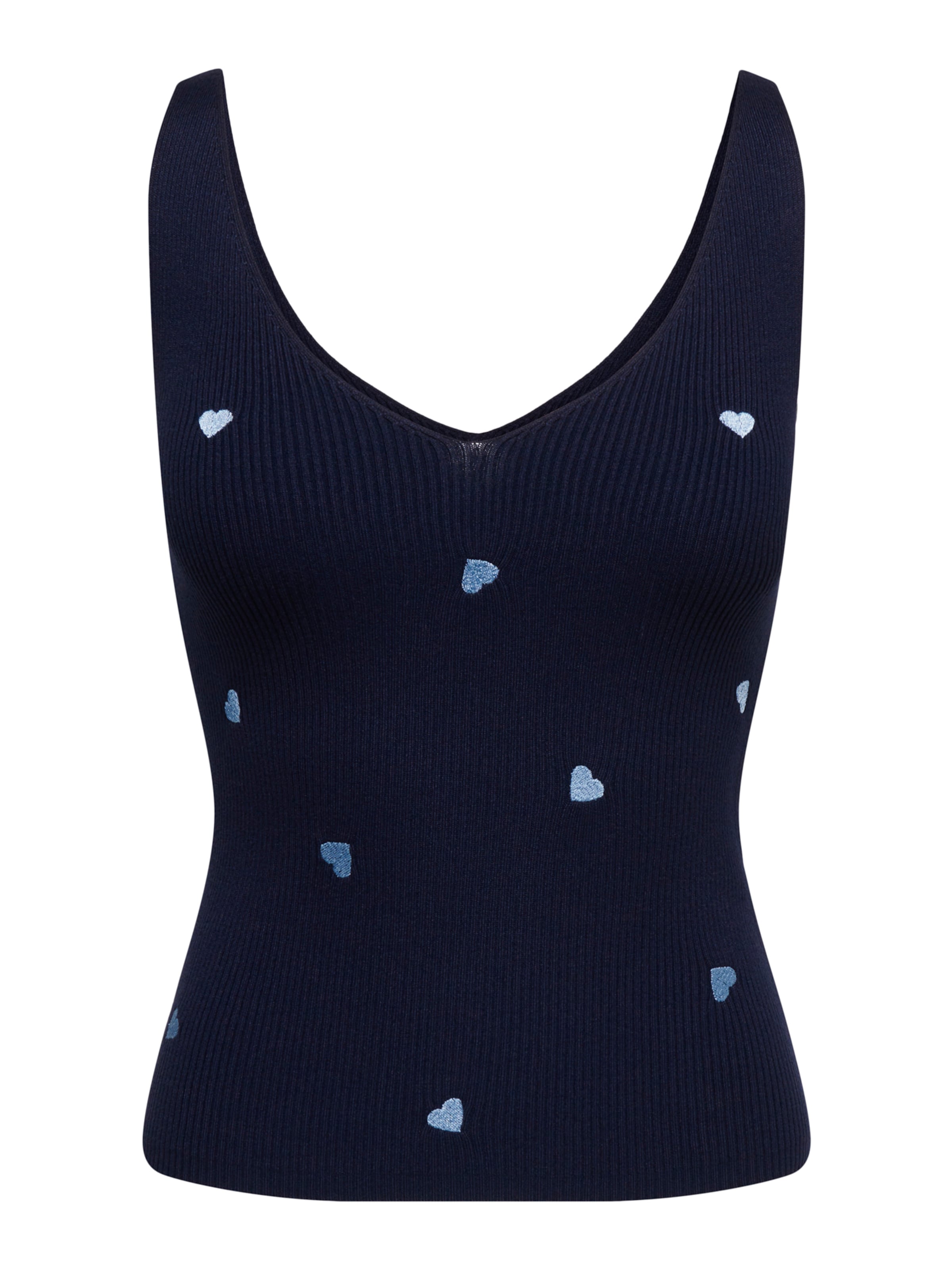 Top in maglia 'JDYNANNA' di JDY in blu: frontale