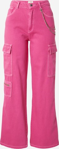 Tally Weijl - Pantalón cargo 'GAY 32' en rosa: frente