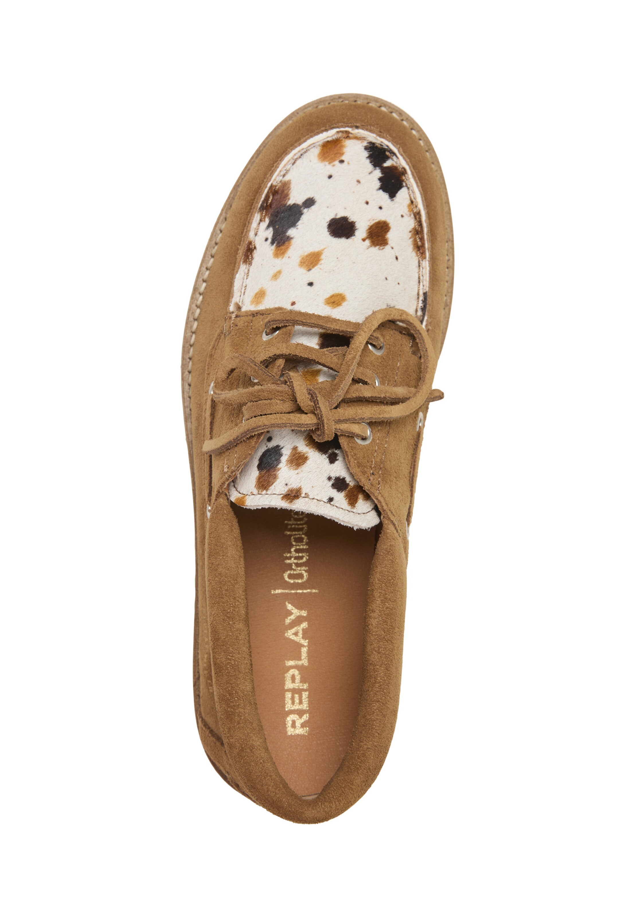 REPLAY Lace-up shoe in Brown