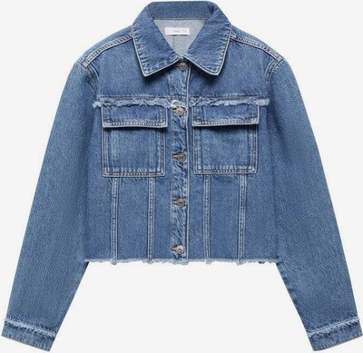 MANGO TEEN Übergangsjacke 'Fleco' in blue denim, Produktansicht