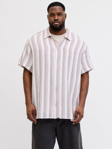 JACK & JONES Regular Fit Skjorte i rød: forside