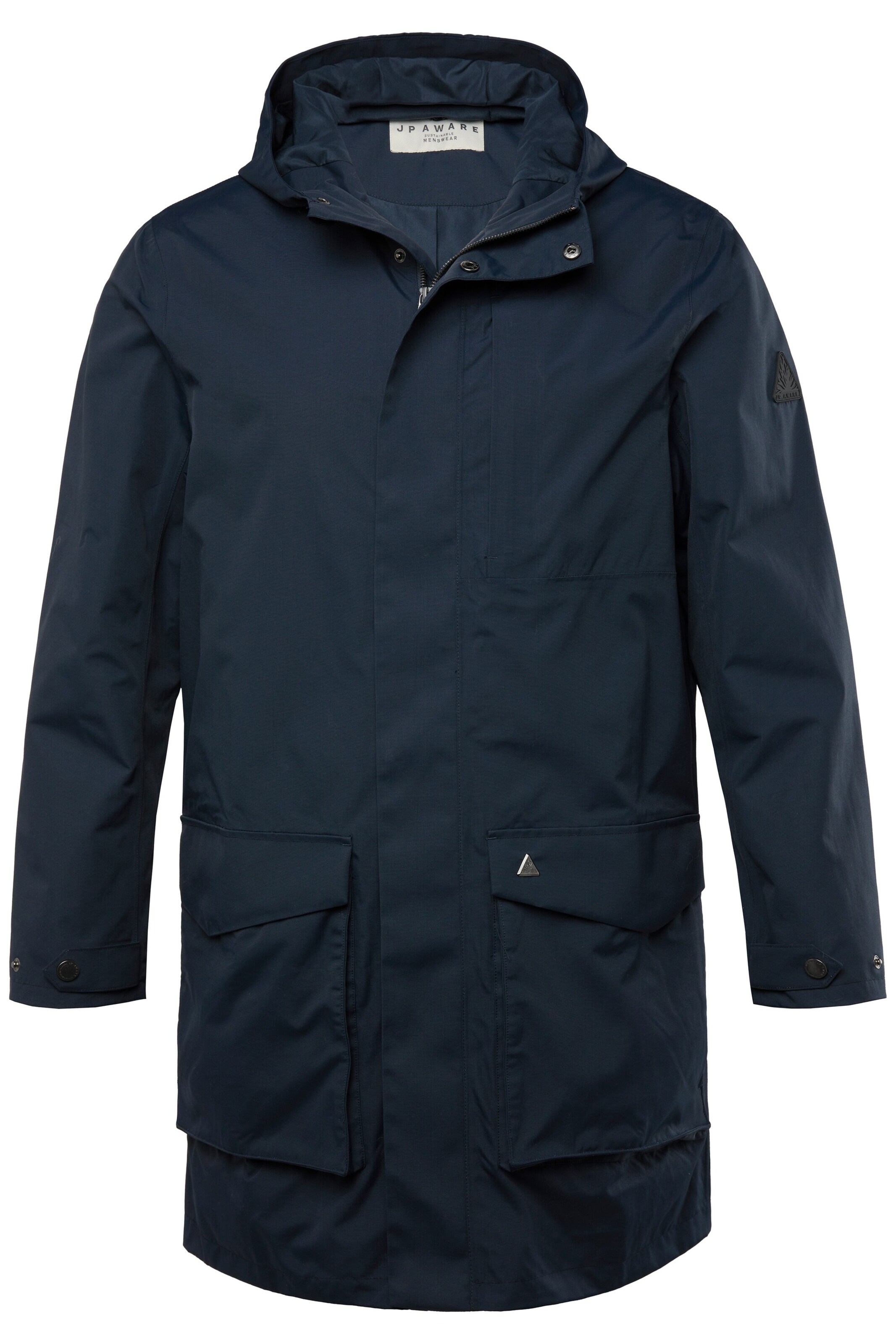 Manteau mi-saison JP1880 en bleu : devant